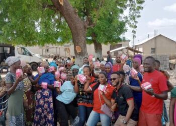 Sissala West: Hundreds receive Health Screening and Sanitary Pads