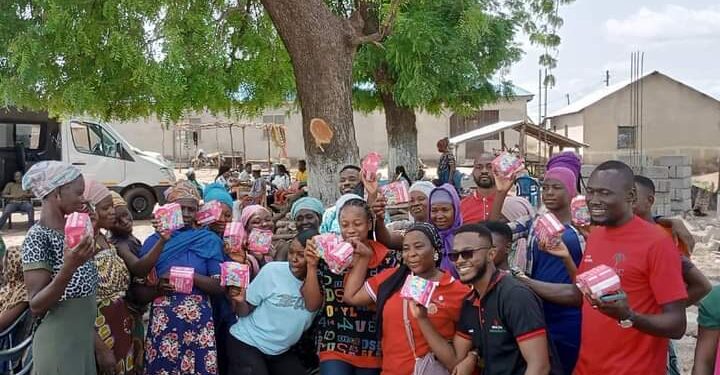 Sissala West: Hundreds receive Health Screening and Sanitary Pads