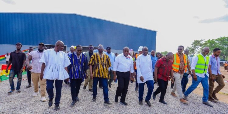Bawumia Inaugurates Zoomlion’s waste treatment and compost plant in Upper West Region