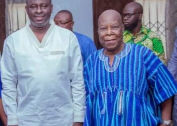 Dr. Bin salih Morns late Upper West regional Chairman of NPP, Mr Kangberee