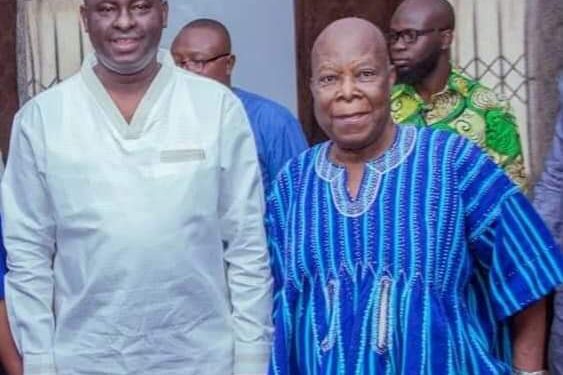 Dr. Bin salih Morns late Upper West regional Chairman of NPP, Mr Kangberee