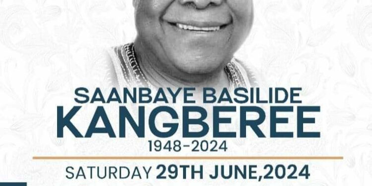 Family of the Late Kangberee sets date for his One Week celebration
