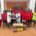 Wa Suntaa Sporting Club donates GHC1000 and groceries to Upper West Regional KGL U-17 team
