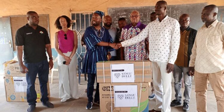 Nandom: Dr. Sangu Delle Supports St Johns SHTS