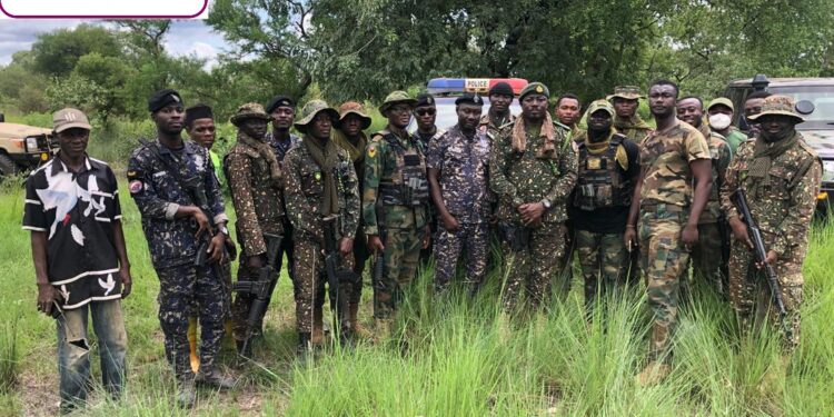 Wechiau Hippo Sanctuary: Joint Security Taskforce Patrols Black Volta to Curb Illegal Mining