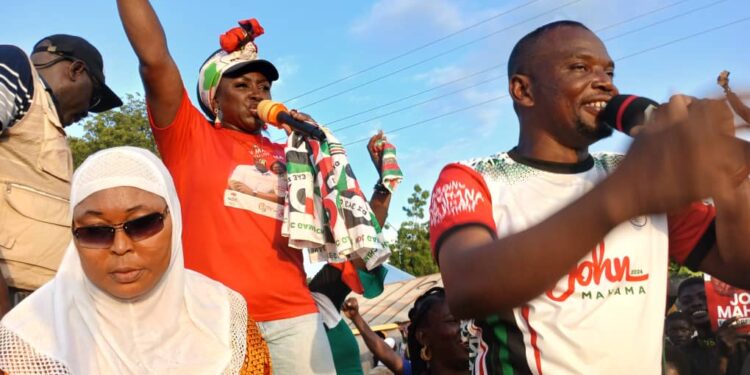 NDC Women Organizer, Dr Hanna Bissiw Storms Tumu