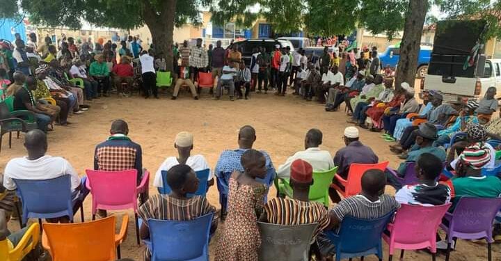 Chairman Bunas Takes “Agenda 11/11” Tour to Sissala East Constituency