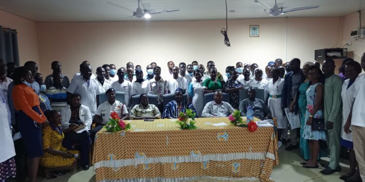 Peer Review Exercise: Nandom Hospital Scores 78%