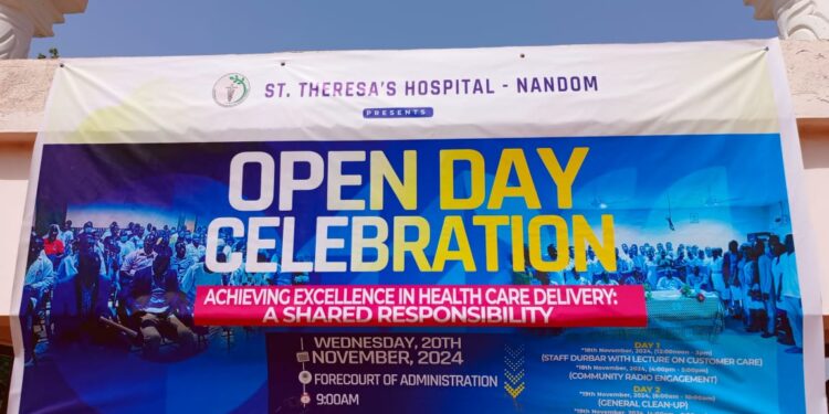 St. Theresa’s Hospital Calls for Review of NHIS Tariffs at Open Day Celebration