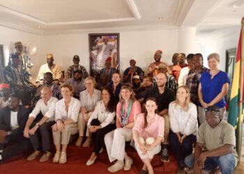 GIZ Delegation Calls on Nandom Paramount Chief