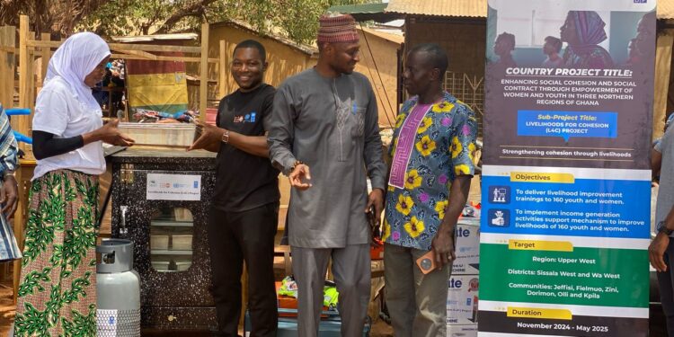 Dorimon: 38 Youth and Women Supported with Business Equipment