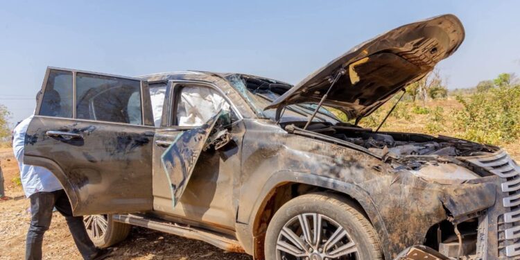 Haruna Iddrisu, Mohammed Adams Sukparu in Stable Condition After Road Accident