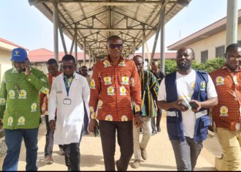 GHS Director General Assesses Meningitis Response in Upper West 
