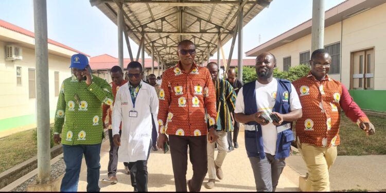 GHS Director General Assesses Meningitis Response in Upper West