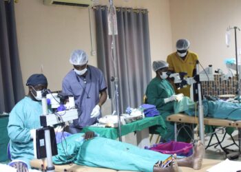 188 Eyes Regain Sight After Cataract Surgery Outreach in Nandom