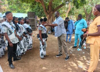 DBI MP Hon. Dr. Sandaare Supports Skills Training