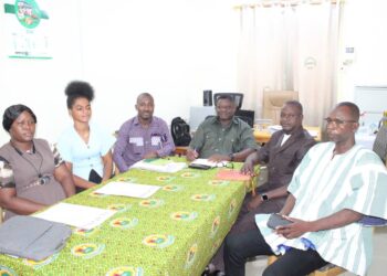 Board of Nandom Midwifery Training School Visits Campus, Assess Facilities