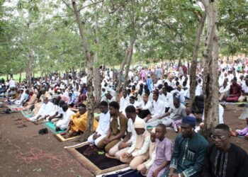Large Crowd Marks Eid-ul-Adha Celebration in Nandom