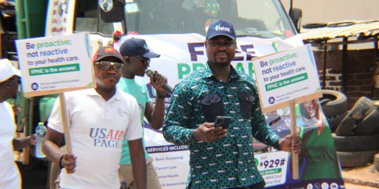 NHIS Nandom Intensifies Public Education Through “Operation Storm” Outreach