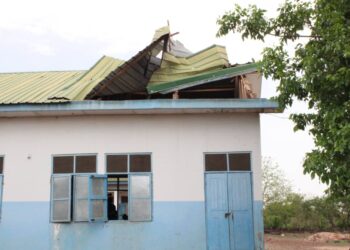Rainstorm Damages Dondometeng Primary School, 240 Pupils at Risk