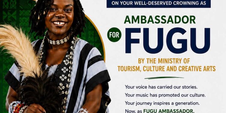 Anwelle Foundation hails Wiyaala’s crowning as Global Fugu Queen