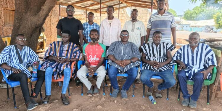 Dr. Kuupiel Engages Constituents During Social Visit in Nandom