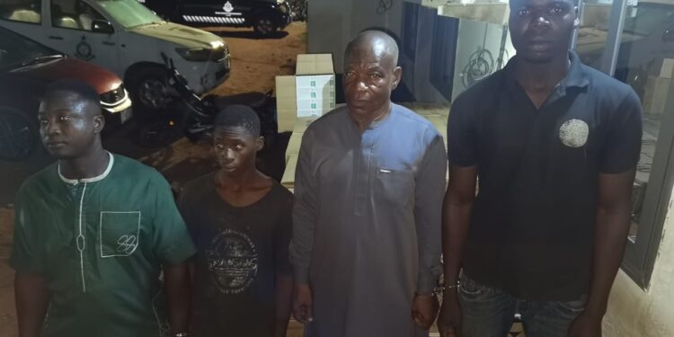 U/W: Police Rejects GhC12,000 Bribe, Arrest Four Persons with 50,000 Rounds of Ammunition