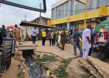 Municipal Assembly, MTN Ghana Partner to Reconstruct Wa Market Area Drainage