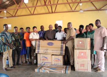 Nandom: Over 100 Beneficiaries Receive Sewing Machines, Carpentry Tools Under National Apprenticeship Programme