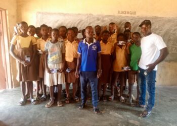 People Driven by Passion, Urges Pupils to Stay in School in Guo Electoral Area