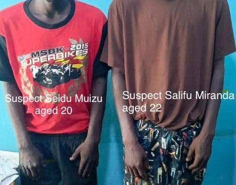 Police Arrest Two Suspected Robbers in Tumu