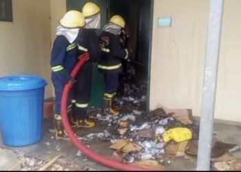 Fire Outbreak Hits Parts of Wa West District Hospital