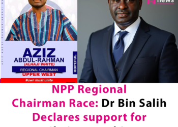 Dr. Bin Salih Declares Support for Alhaji White’s Bid for NPP Regional Chairmanship