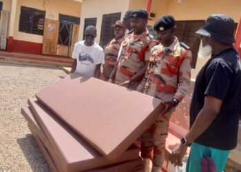 Anwelle Foundation Donates Mattresses to Jirapa Fire Service