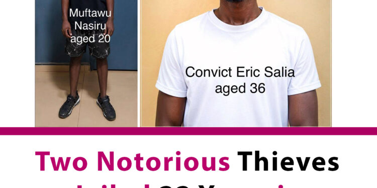 Two Notorious Thieves Jailed 22 Years in Upper West
