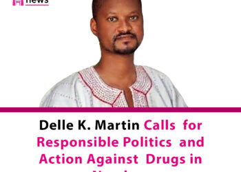 Delle K. Martin Calls for Responsible Politics And Action Against Drugs In Nandom