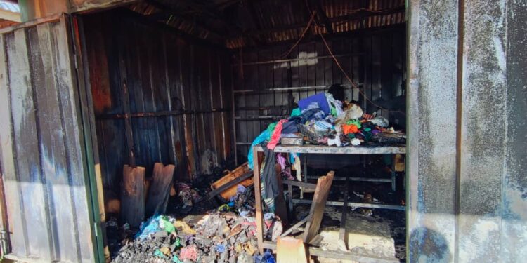 Young Tailor Loses Entire Business to Fire in Nandom Down-Below